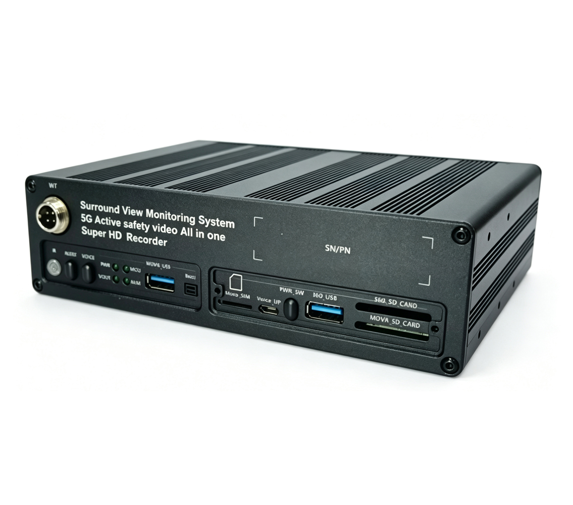 JDR-A09 8/12CH AI Mobile DVR with 360° Surround View