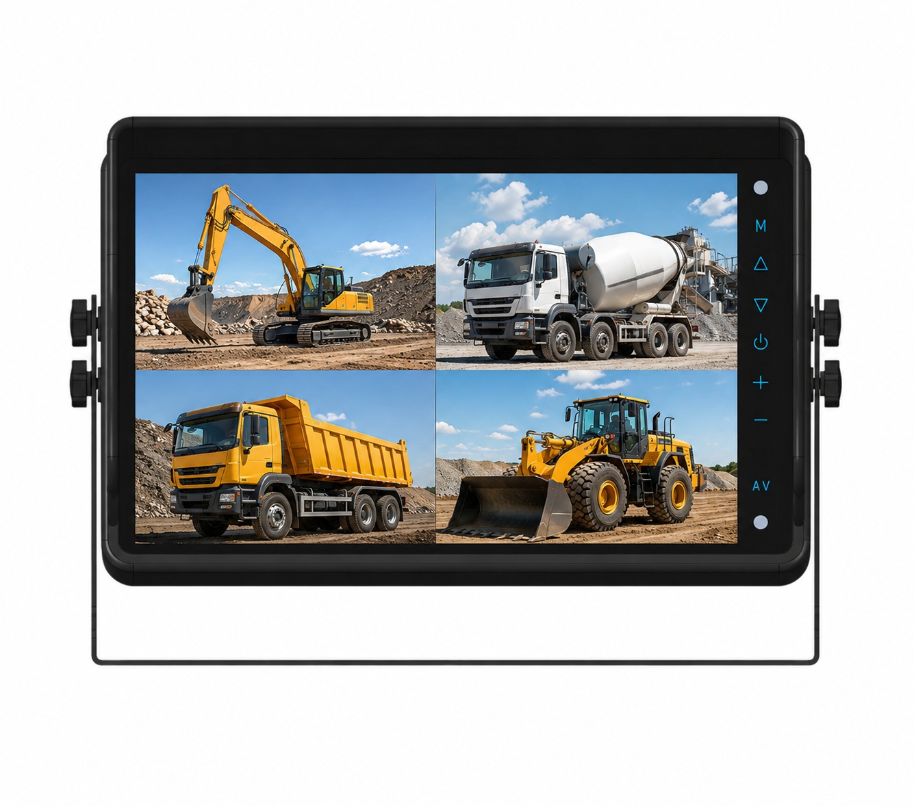 JKT-A10-ALL 10.1" IP69K Waterproof AI All-in-One Car Monitor