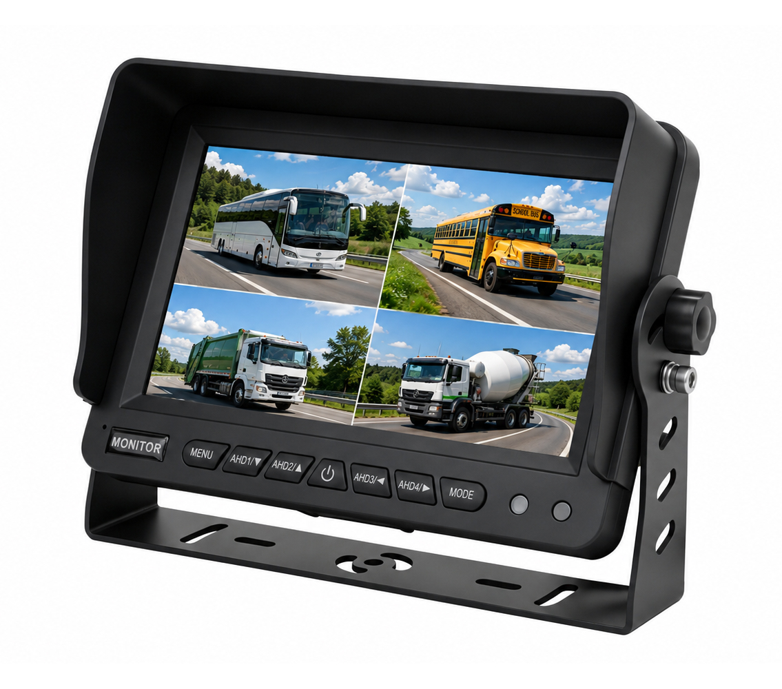 JKT-A1064KS-SD 10-Inch IPS vehicle camera Display with Touch Buttons