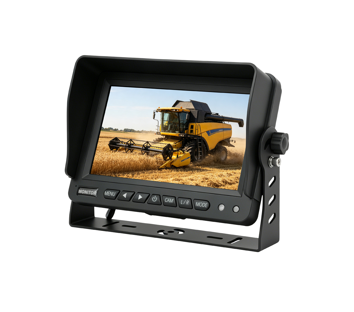 JKT-A7064KS-SD 7-Inch IPS vehicle camera Display with Touch Buttons